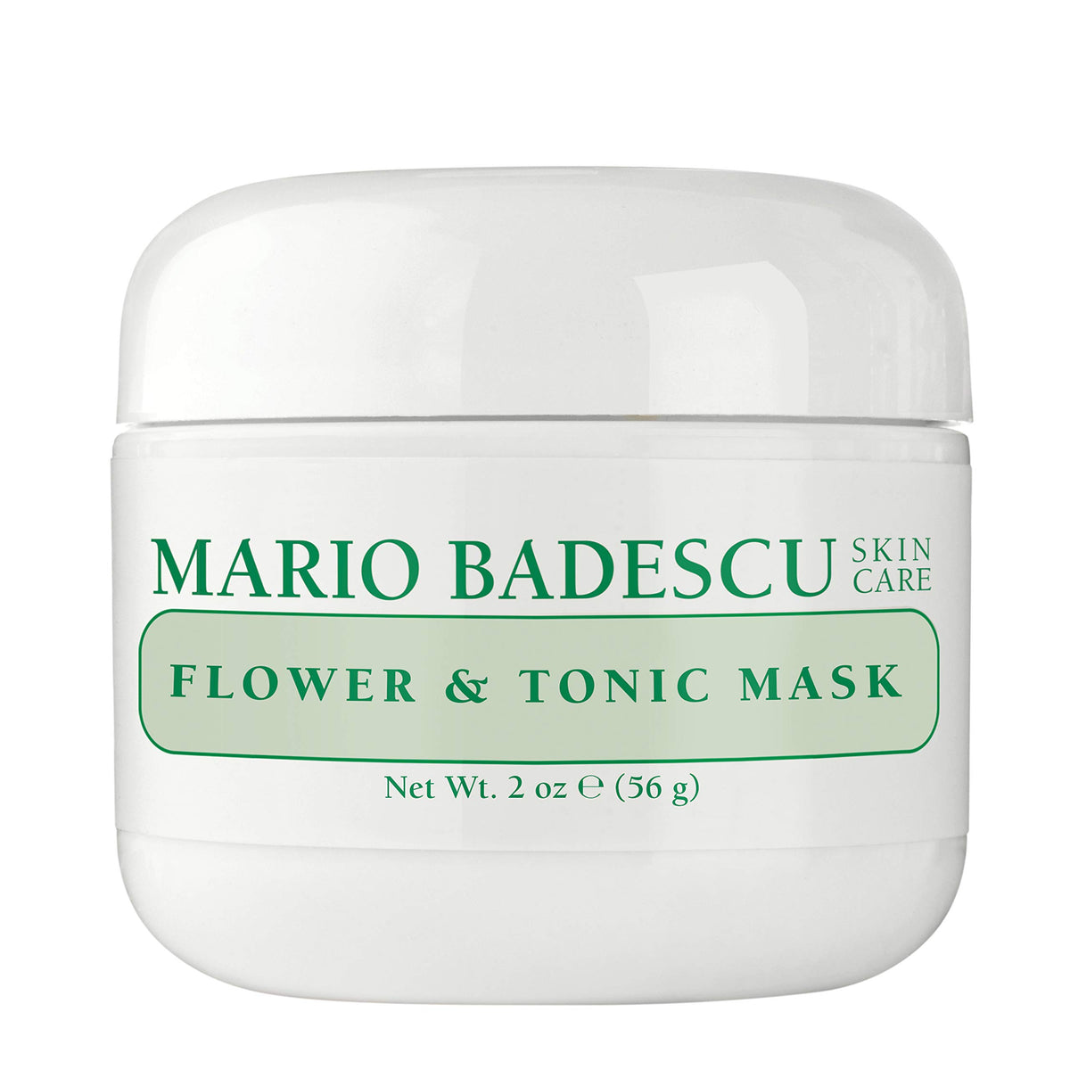 Mario Badescu Flower & Tonic Mask - Oil Absorbing, Purifying Facial Mask For Oily & Sensitive Skin