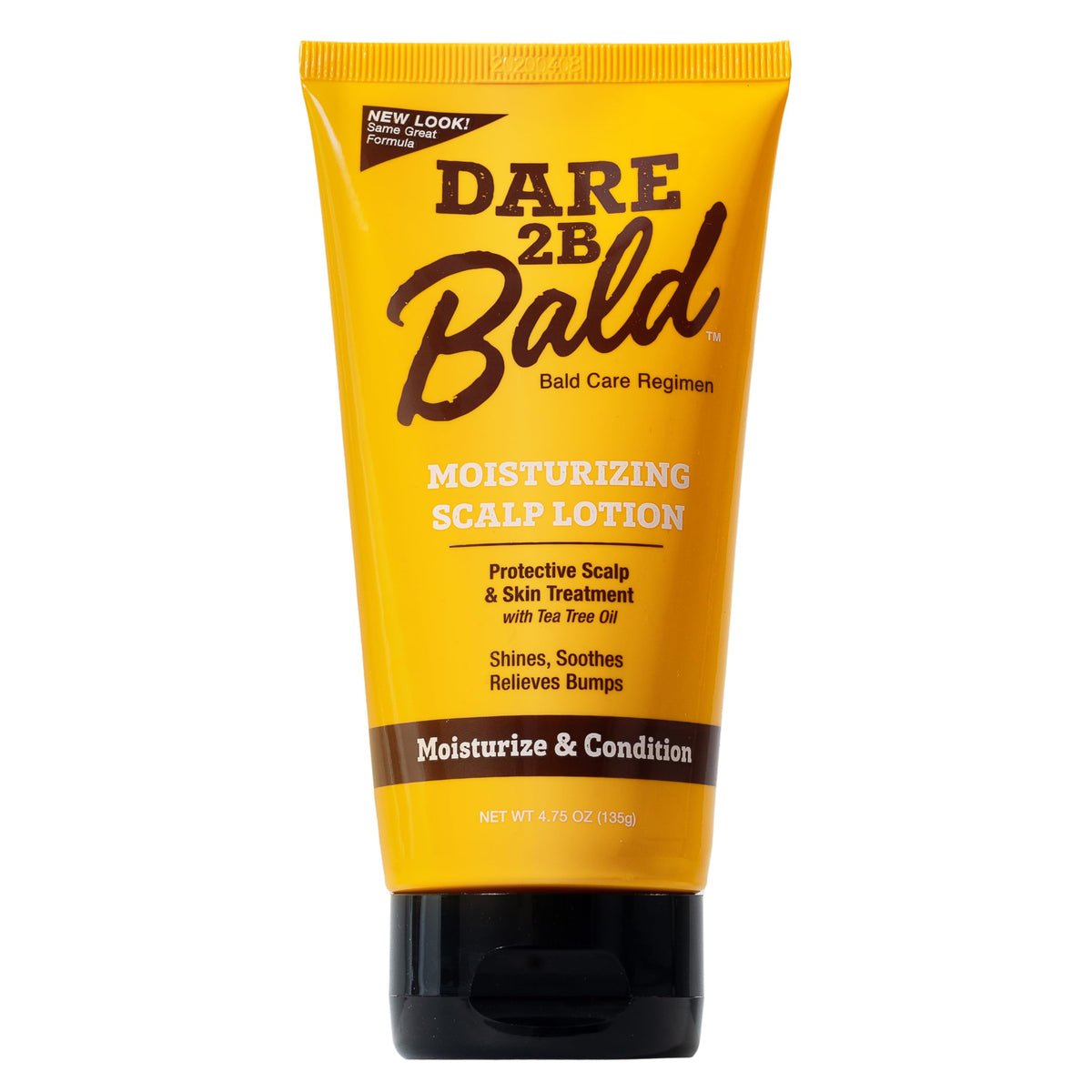 Dare 2B Bald Moisturizing Scalp Lotion - 4.75 Oz | Bald Head Care & Flaking Prevention