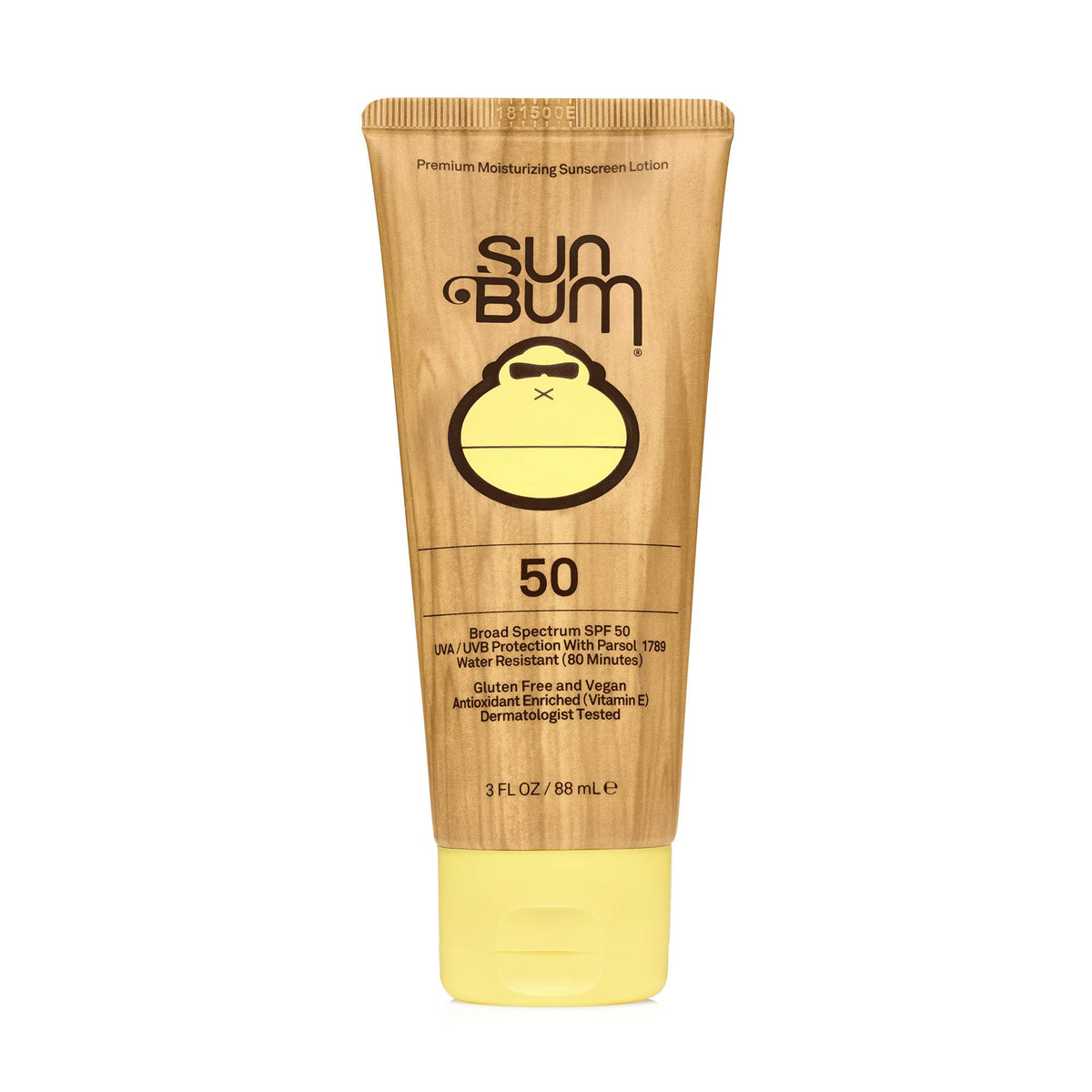 Sun Bum Spf 50 Sunscreen Lotion - Vegan, Broad Spectrum, Moisturizing, 3 Oz