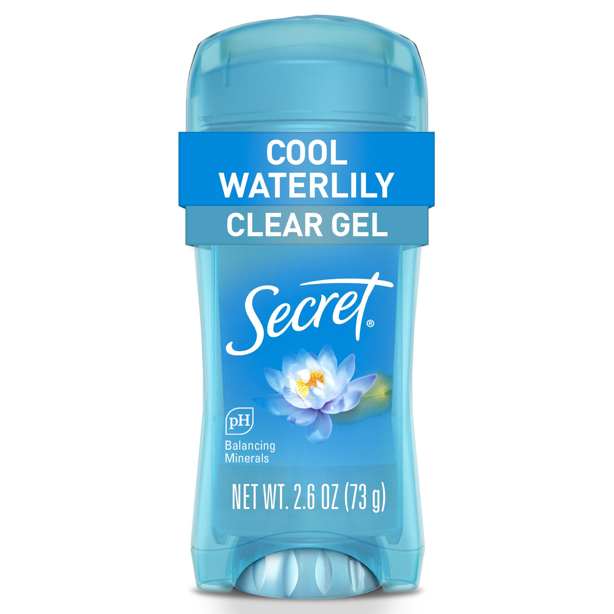 Secret Fresh Antiperspirant & Deodorant For Women, 48Hr Protection, Waterlily, 2.6 Oz