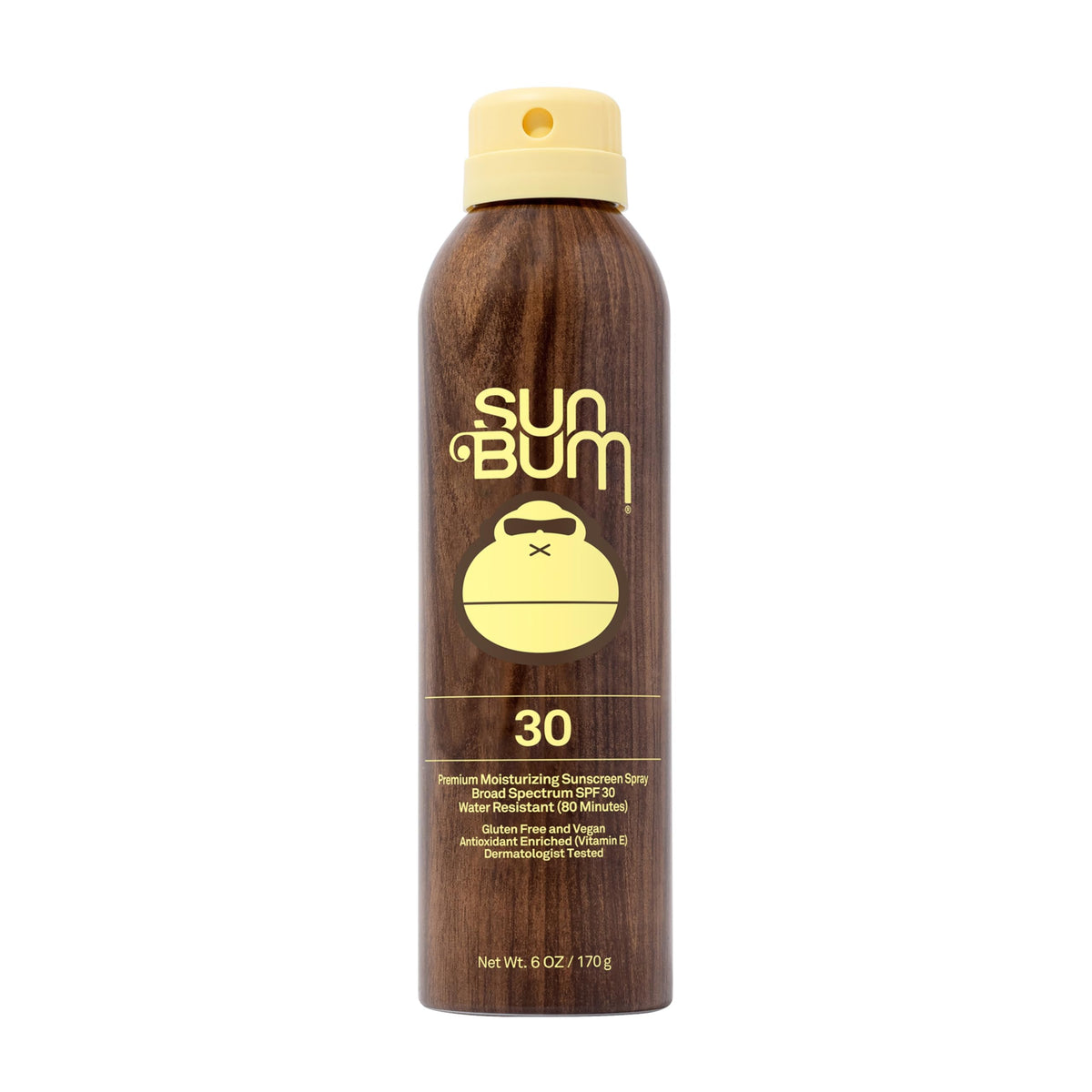 Sun Bum Spf 30 Sunscreen Body Spray - Broad Spectrum Moisturizing Sunblock, 6 Oz, Hawaii Compliant