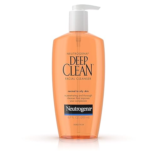 Neutrogena Deep Clean Facial Cleanser For Normal To Oily Skin, 6.7 Fl Oz