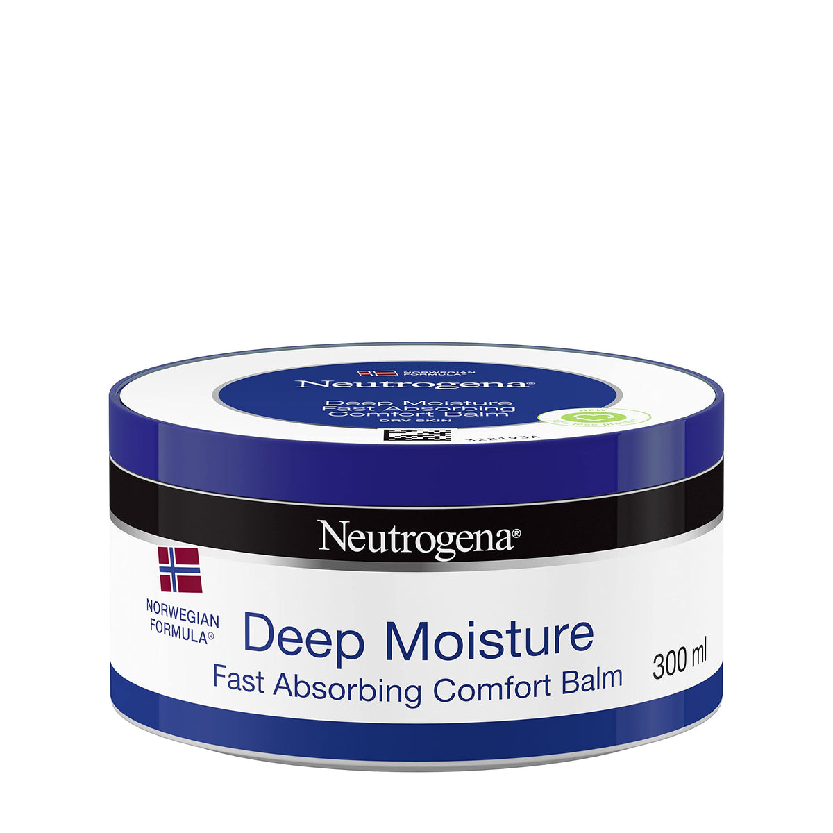 Neutrogena Deep Moisture Balm, Fast Absorbing, 300Ml - Hydrating Skin Care, White