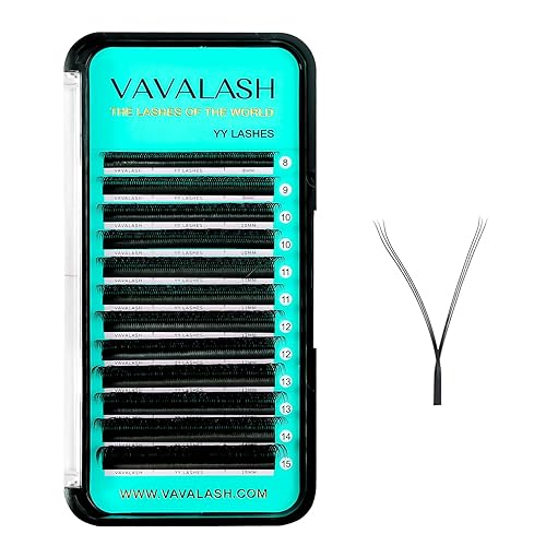 VAVALASH 3 Tips D Curl 0.07mm Premade Volume 2D Fans Eyelash Extensions 8-