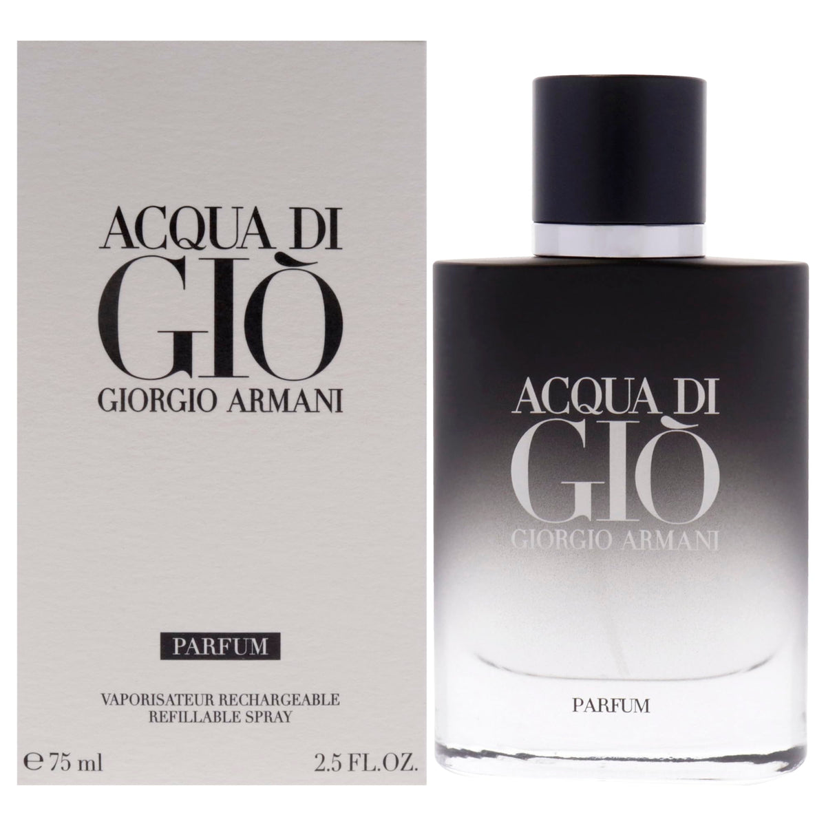 Armani Acqua Di Gio Parfum Spray for Men  25 Ounce