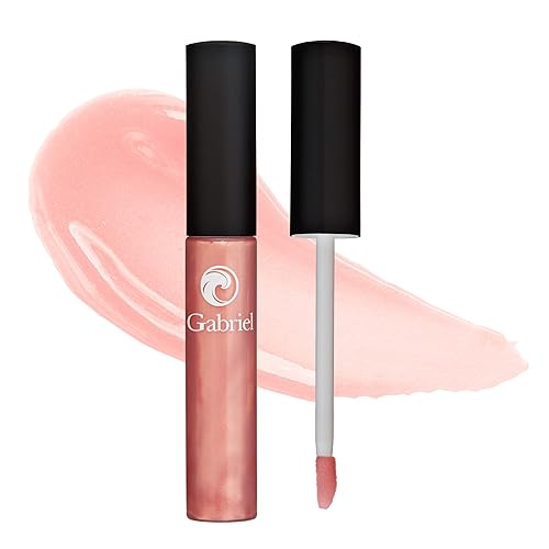 Gabriel Cosmetics Ambrosia Lip Gloss - Vegan, Paraben-Free, Infused With Jojoba & Aloe, 0.27