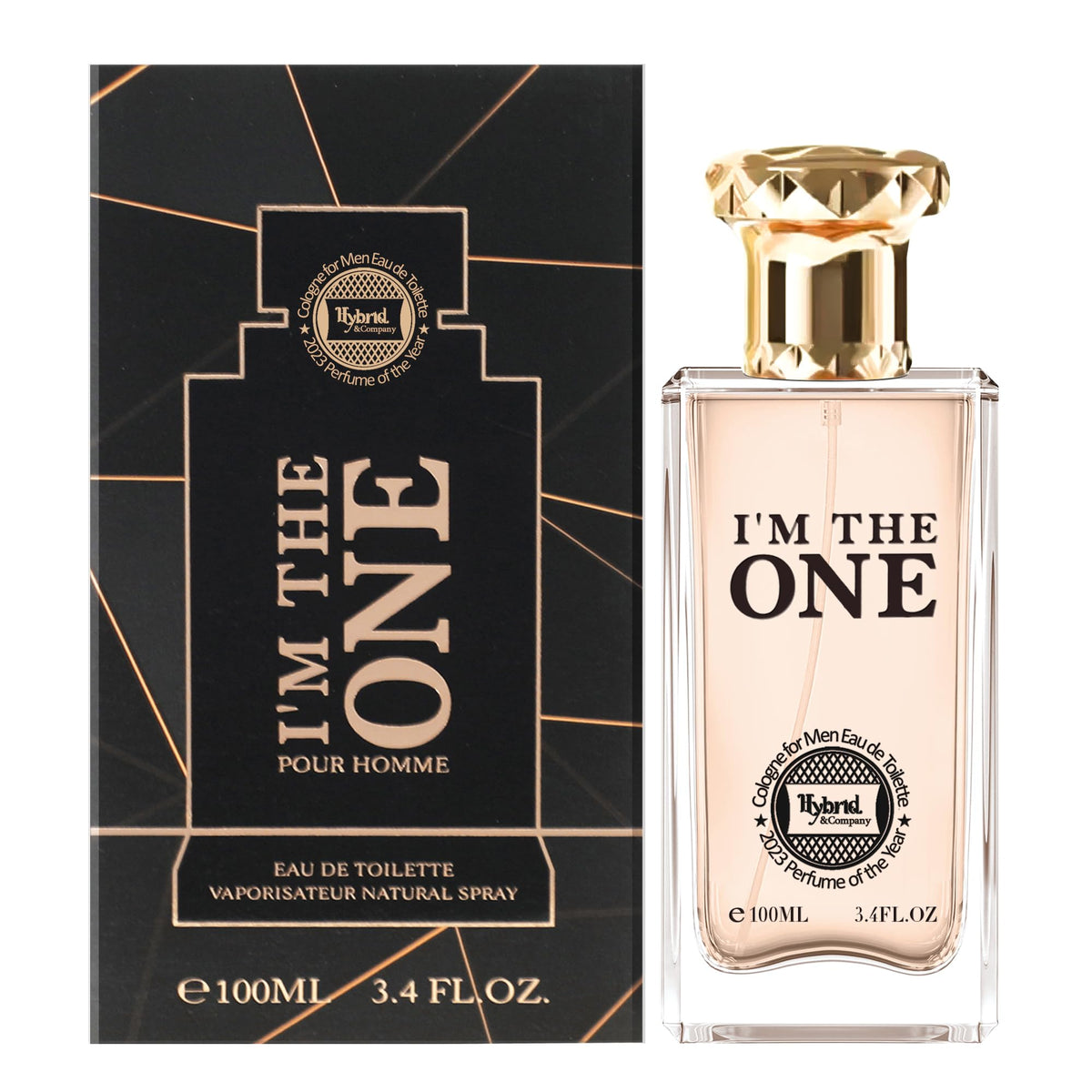 Hybrid & Company I'M The One Eau De Toilette Spray, 3.4 Fl Oz - Natural Fragrance