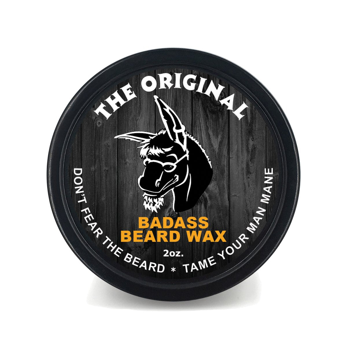 Badass Beard Care Beard Wax - Original Scent, 2 Oz - Softens & Adds Density To Beard Hair