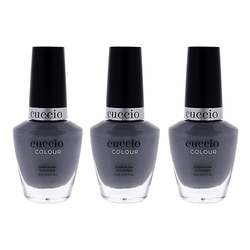 Cuccio Colour Nail Polish - Soaked In Seattle - Nude - 0.43 oz - Pack of 3 for Women