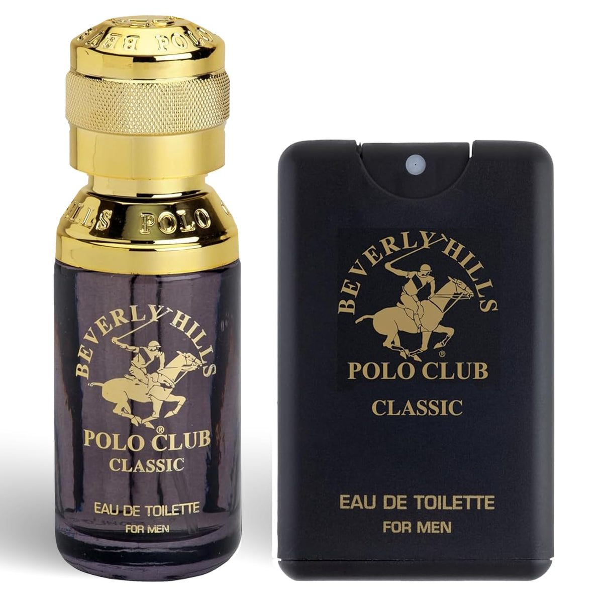 Beverly Hills Polo Club Men'S Eau De Toilette Bonus Pack, 1.7Oz + Pocket Spray