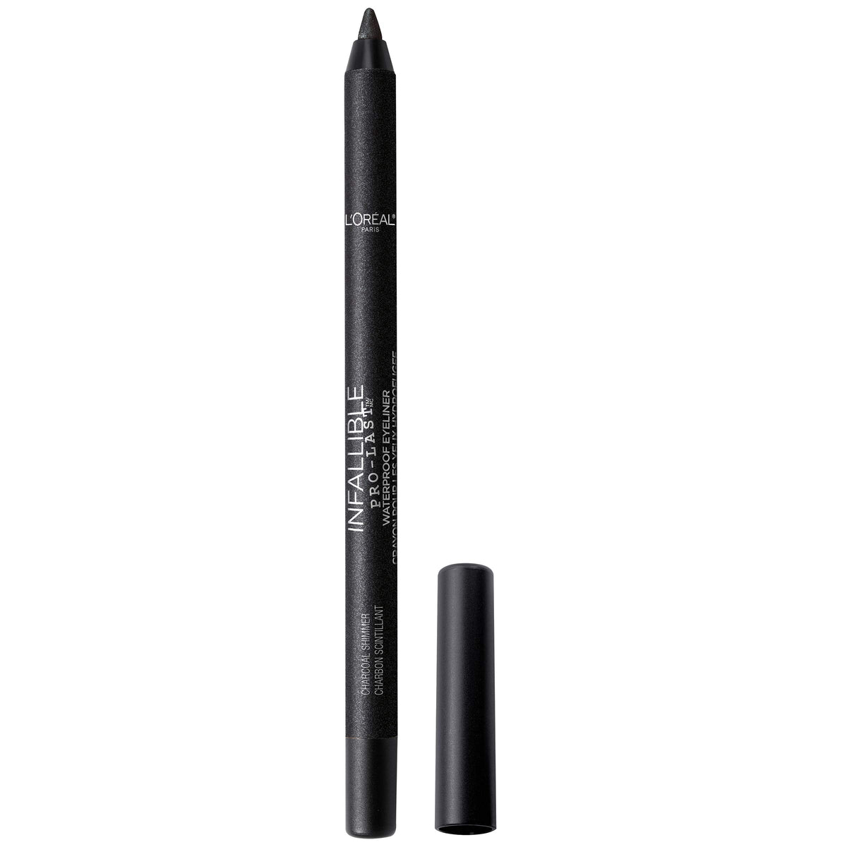 L'Oreal Paris Infallible Pro-Last Pencil Eyeliner, Waterproof Black Shimmer, 0.042 Oz.