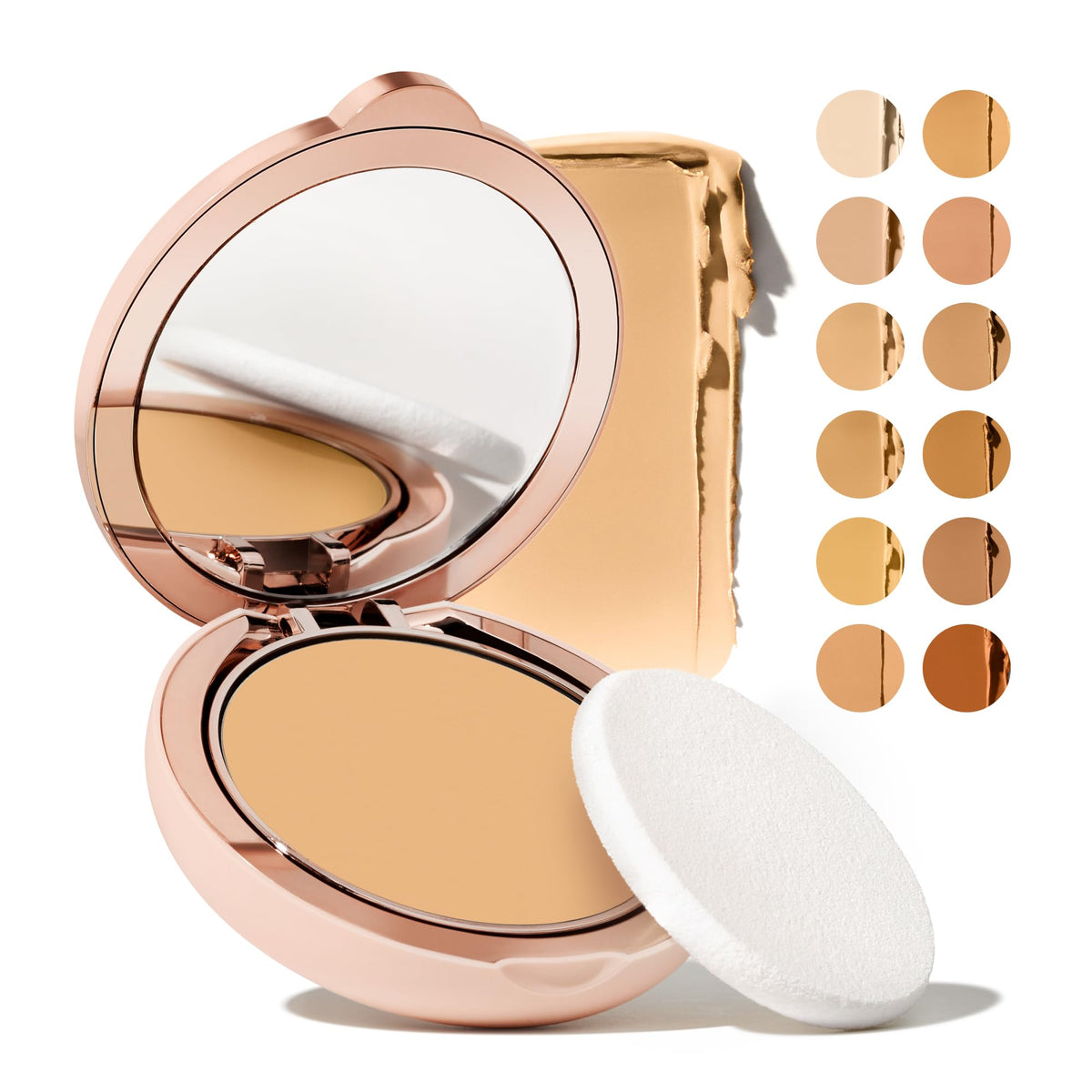 Ilumina Cc Creamy Compact Spf 50+ - Tinted Blurring Balm, 2N Light Beige, 10G -