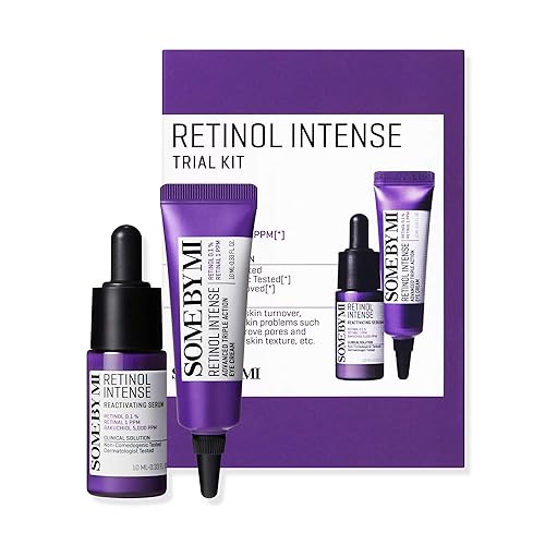 Some By Mi Retinol Intense Trial Kit - 0.1% Retinol Serum & Eye Cream For Beginners, 0.