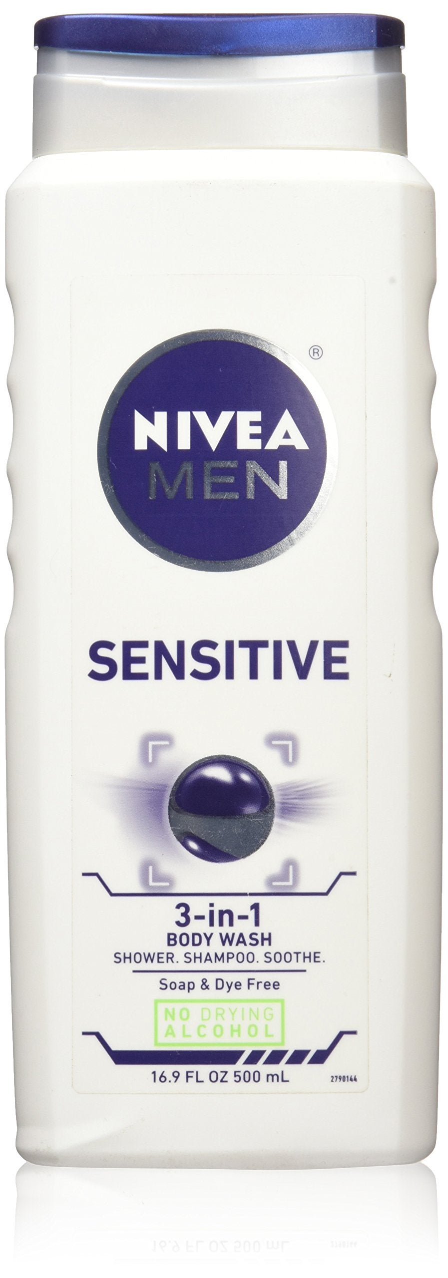 Nivea Men Sensitive Skin Care Kit - 3 Count For Gentle Hydration And Protection