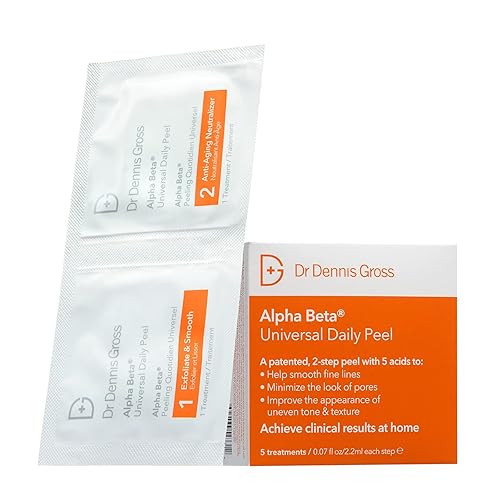 Dr. Dennis Gross Alpha Beta Daily Peel For Uneven Tone, Fine Lines & Enlarged Pores - 5 Treatments