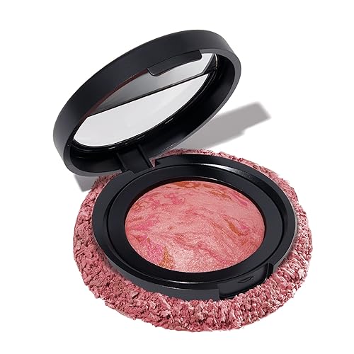 Laura Geller Baked Blush-N-Brighten - Pink Buttercream, Natural Finish, Buildable Color, 2.