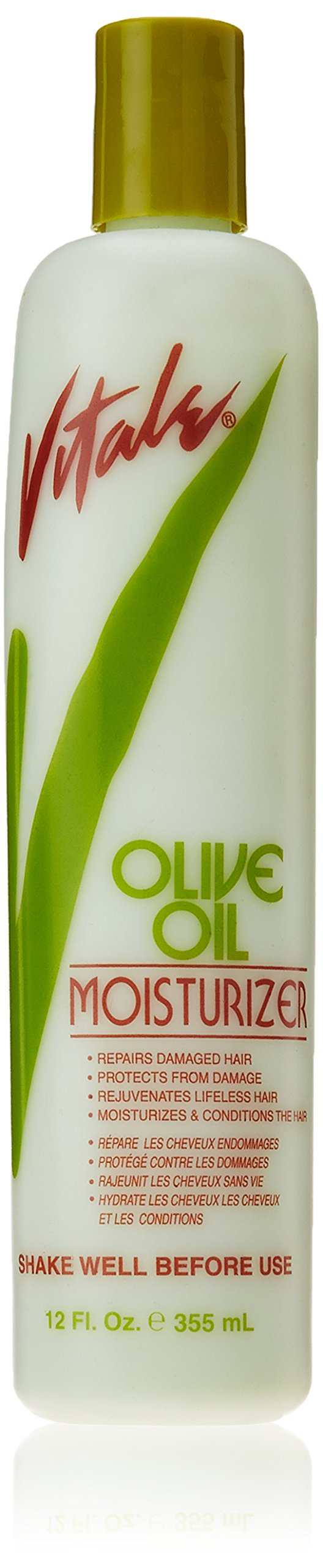 Vitale Olive Oil Moisturizer, 12 Oz - Hydrating Skin Care For Dry Skin, Nourishing Formula