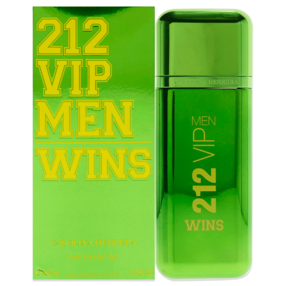 Carolina Herrera 212 Vip Wins Edp Spray For Men, 3.4 Oz - Elegant Fragrance For Him