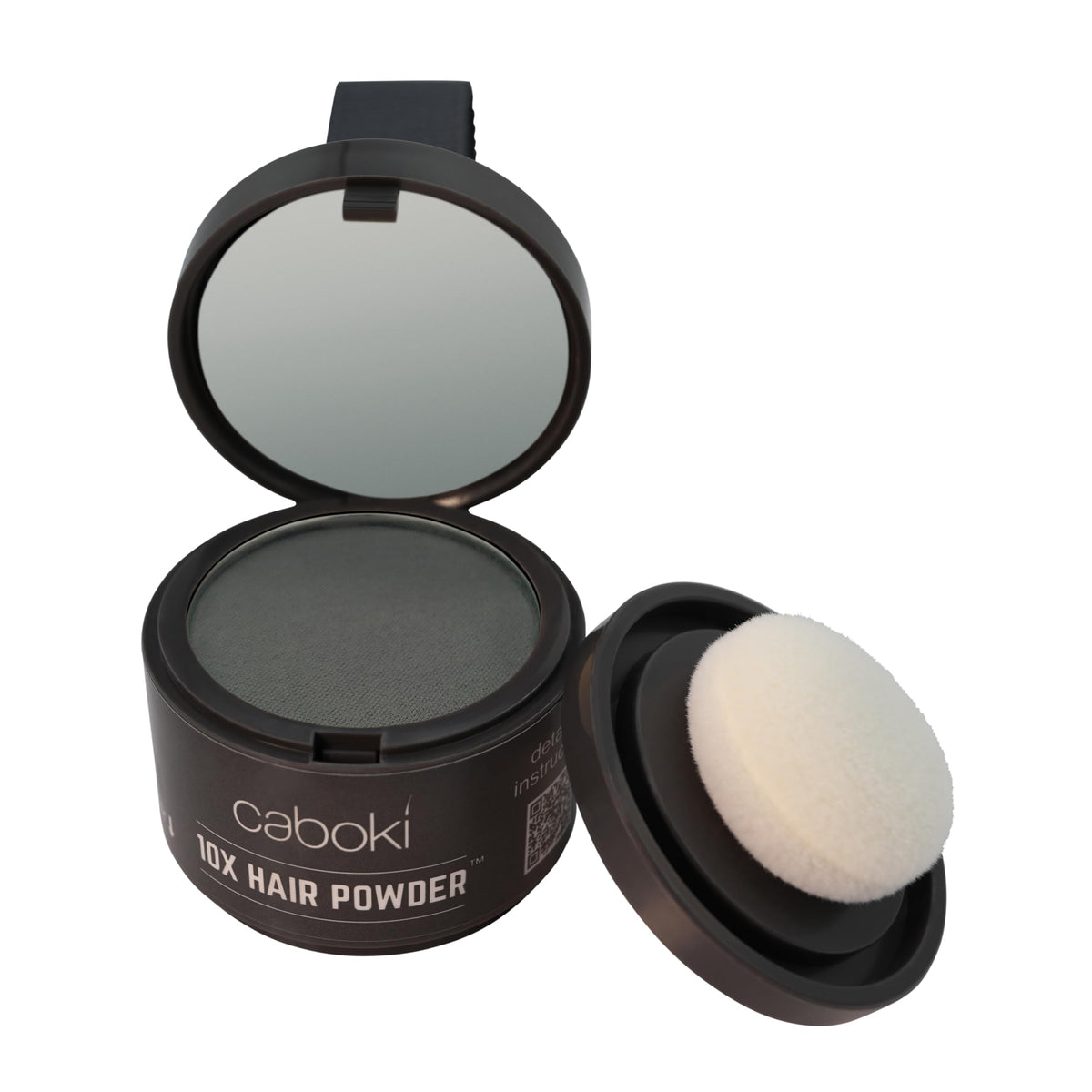 Caboki Root Touch Up Powder For Thinning Hair - Talc-Free Volumizing Hair Fiber, Salt & Pepper