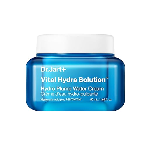 Dr.Jart+ Vital Hydra Solution Water Cream With Hyaluronic Acid - Hydrating Moisturizer 1.69 Fl Oz