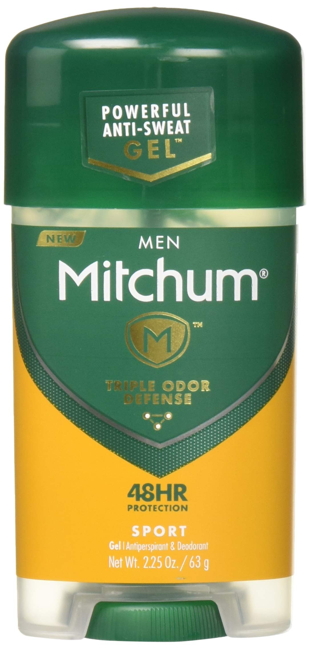 Mitchum Clear Gel Anti-Perspirant & Deodorant, Sport, 2.25 Oz, Pack Of 12