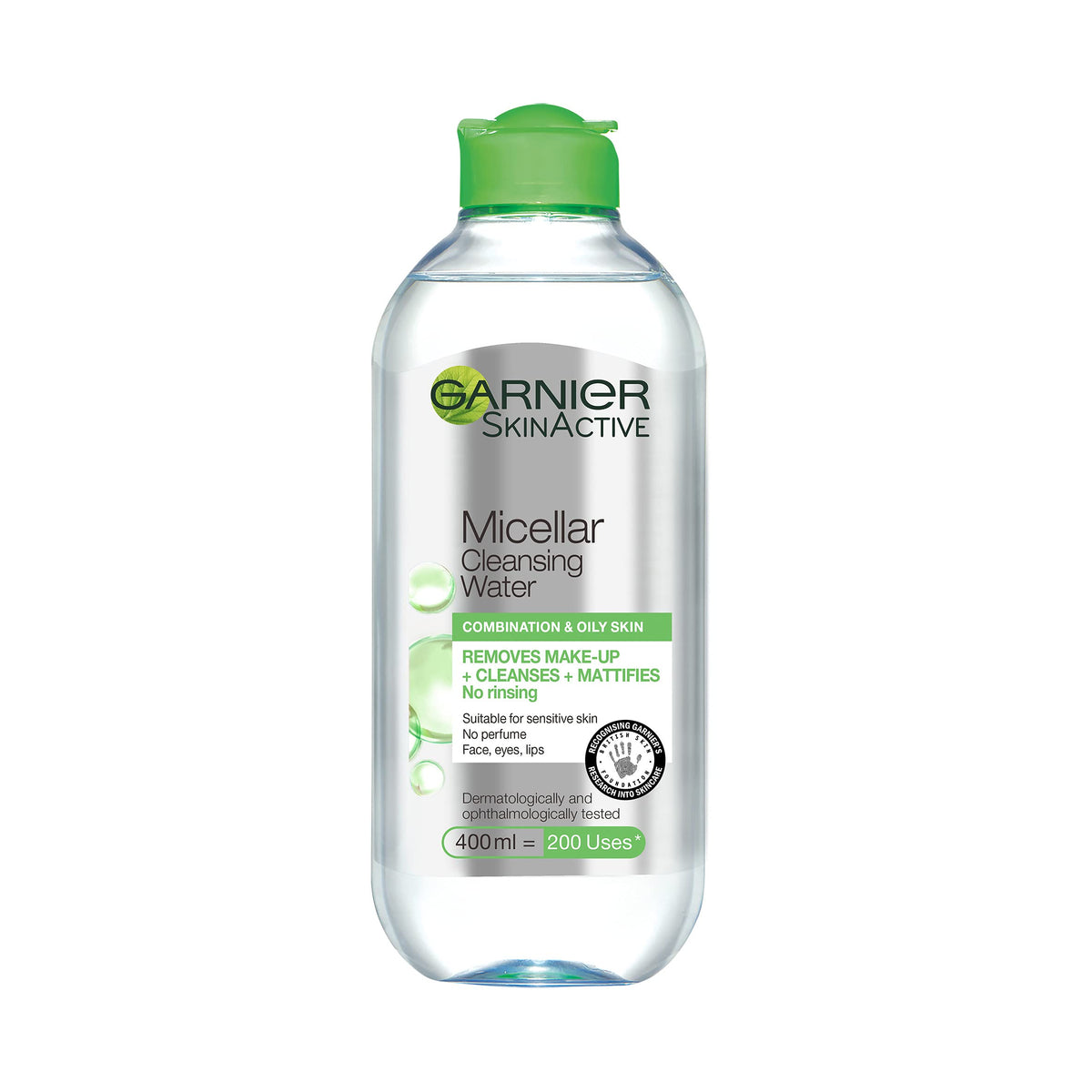 Garnier Micellar Cleansing Water For Combination & Sensitive Skin, 400Ml - 13.5 Fl Oz