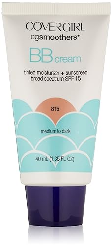 CoverGirl Smoothers SPF 15 Tinted Moisturizer, Medium to Dark, 1.35 Oz, Pack of 2