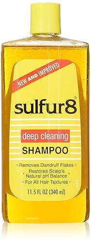 Sulfur 8 Medicated Shampoo - 11.5 Oz For Dandruff Relief & Scalp Care