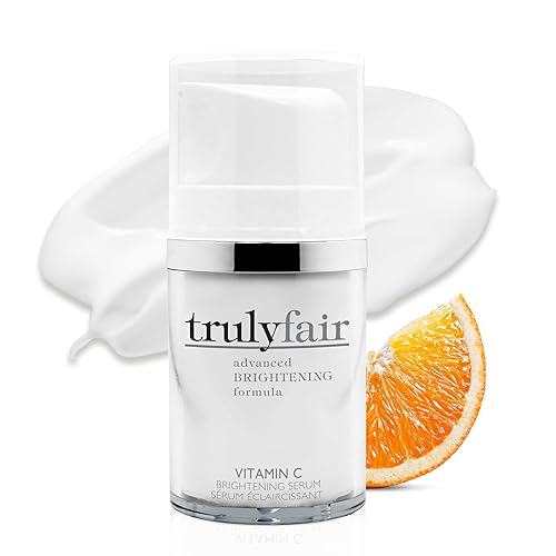 Truly Fair Vitamin C Serum With Hyaluronic Acid - Brightening, Anti-Aging, Paraben-Free, 1 Oz