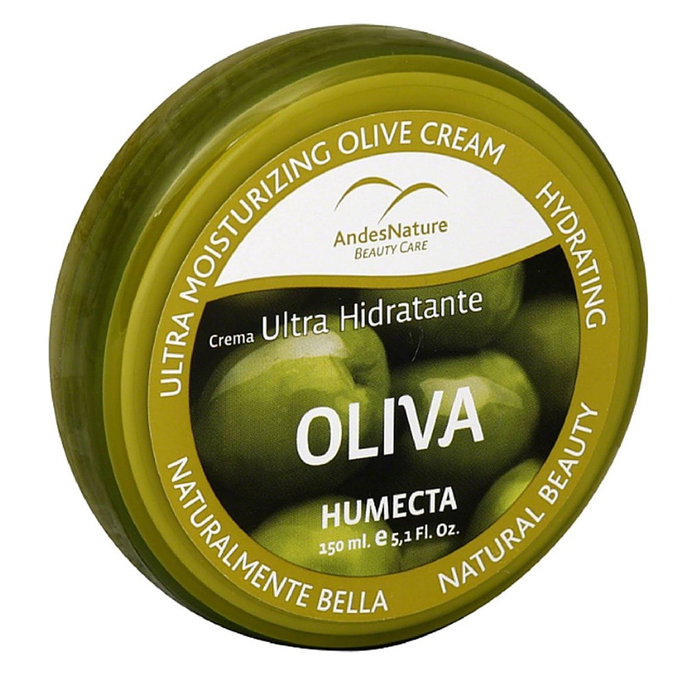 Andes Ultra-Moisturizing Olive Cream, 5.12 Ounce - Hydrating Skincare For Dry Skin