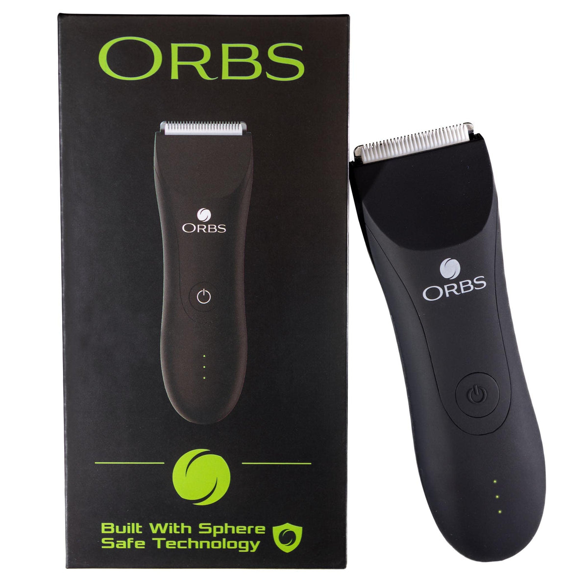 Orbs™ Waterproof Electric Trimmer For Men - Premium Groin & Body Shaver, Ceramic Blade, 100 Min Battery