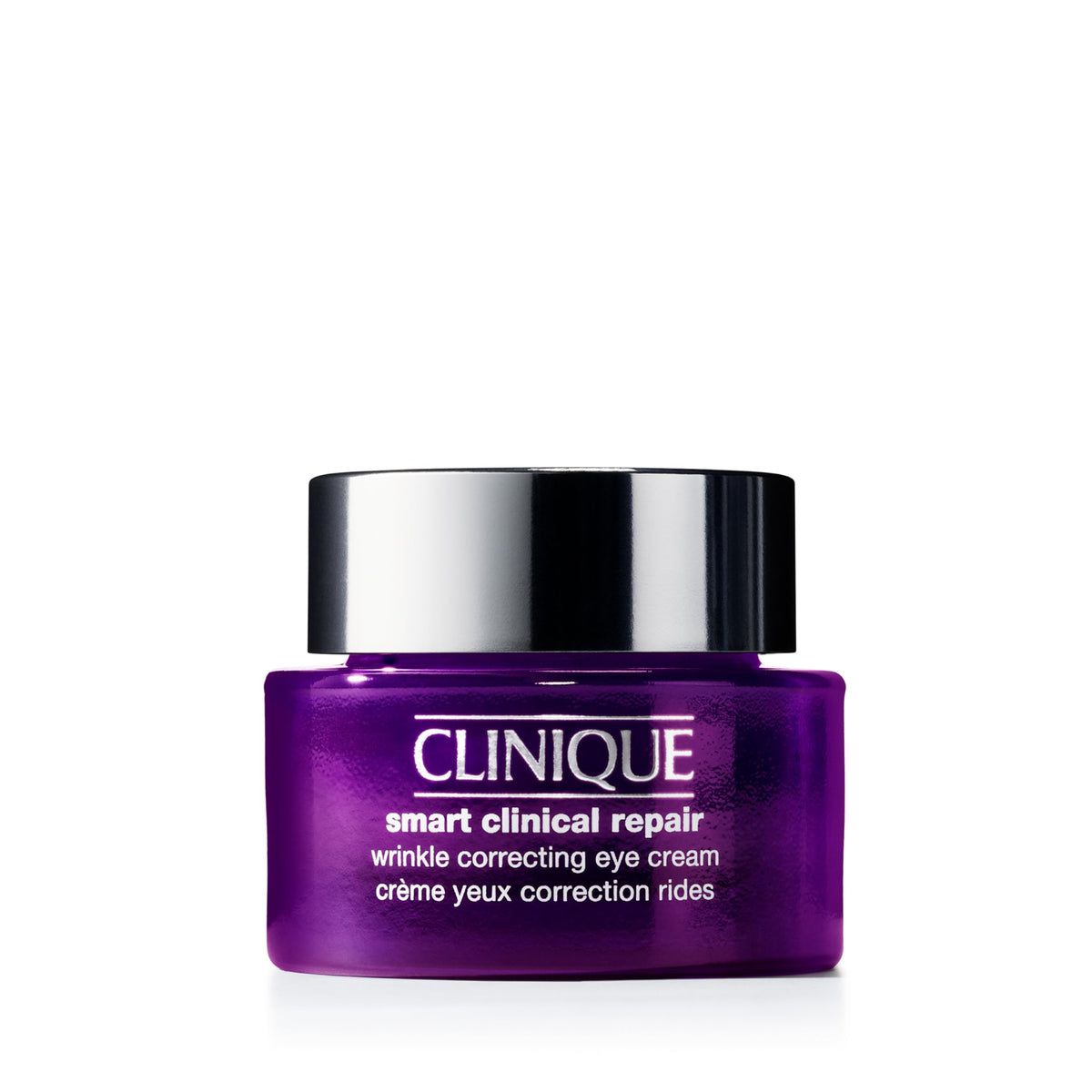 Clinique Smart Clinical Repair Eye Cream, Anti-Aging Hydrating, Mini 0.5 Oz With Hyaluronic Acid