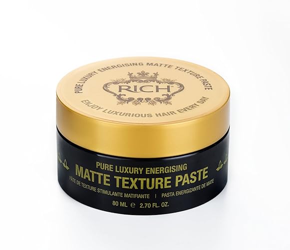 RICH Hair Care Pure Luxury Matte Texture Paste, 2.70 oz - Energizing Hair Styling Product