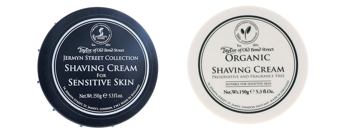 Taylor Of Old Bond Street Shave Cream 2 Pack - 5.3 Oz Each, Choose Your Scents!