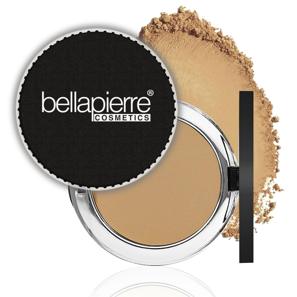 Bellapierre Compact Mineral Foundation Spf 15 - Vegan, Full Coverage, Hypoallergenic, Maple 0.35 Oz