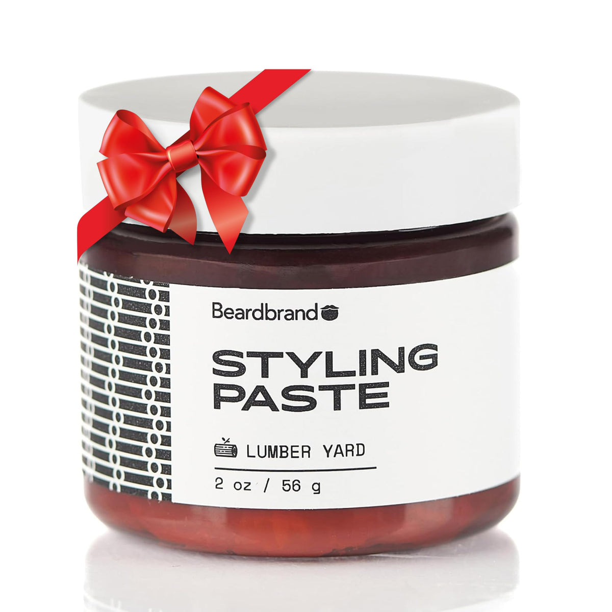 Beardbrand Beard Styling Paste - Medium Hold, Natural Look, Sandalwood & Cedar, 56G