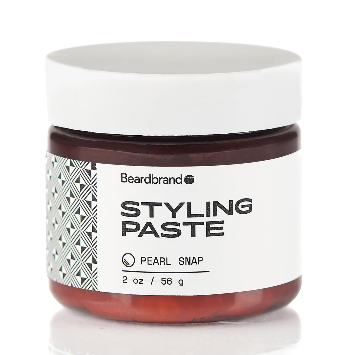 Beardbrand Beard Styling Paste - Medium Hold, Natural Look, Teakwood Scent, 56G