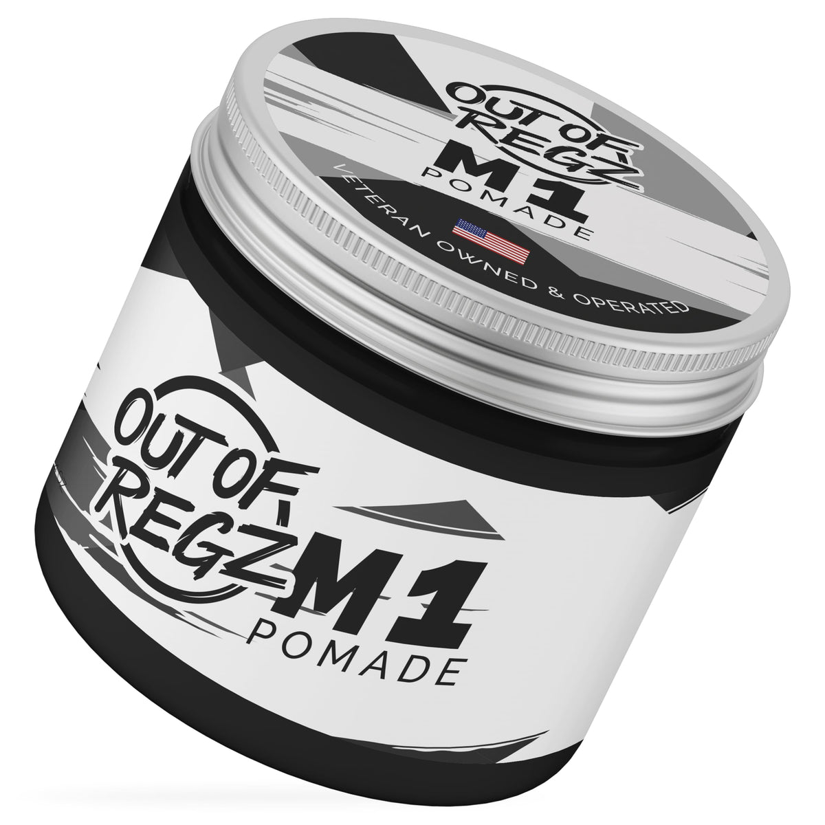 Out Of Regz M1 Hair Pomade For Men - Medium Hold, Matte Finish, 4Oz, Flexible Water-Based