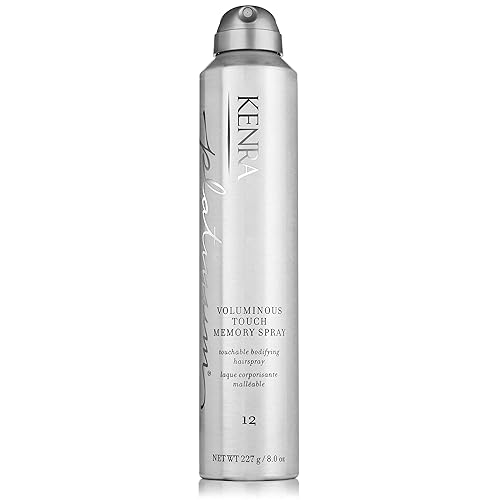 Kenra Platinum Voluminous Touch Memory Spray 12 - 8 oz Hairspray for Soft, Touchable Volume