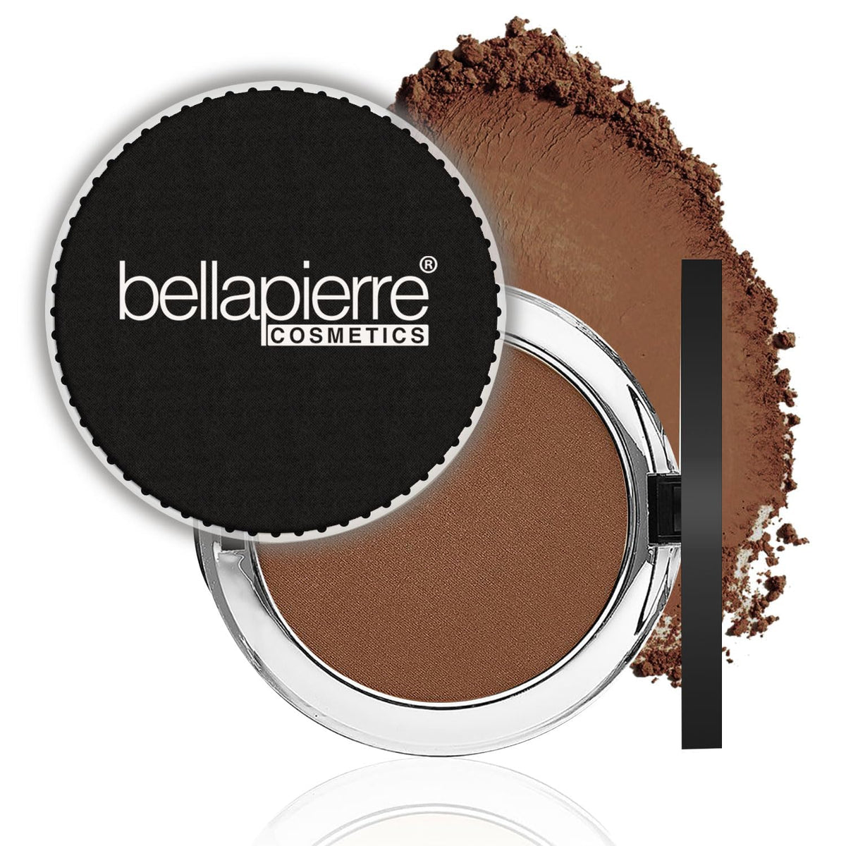 Bellapierre Compact Mineral Foundation Spf 15 - Vegan, Cruelty Free, Full Coverage - Double Cocoa 0.35 Oz