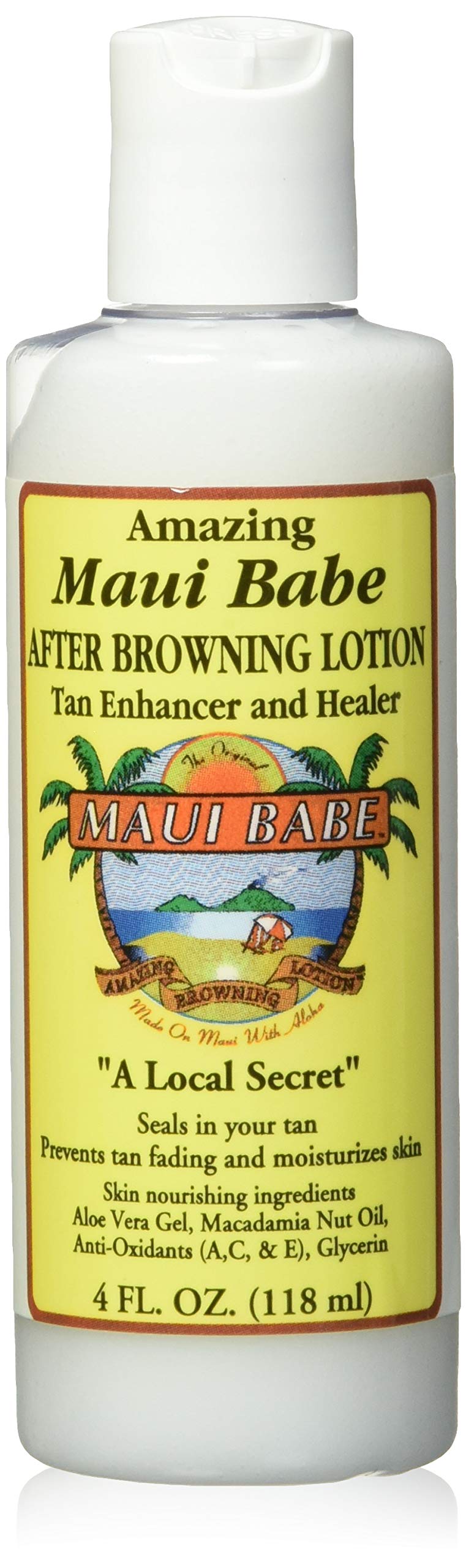 Maui Babe After Browning Lotion - 4Oz Moisturizing Tan Enhancer For Sun-Kissed Skin