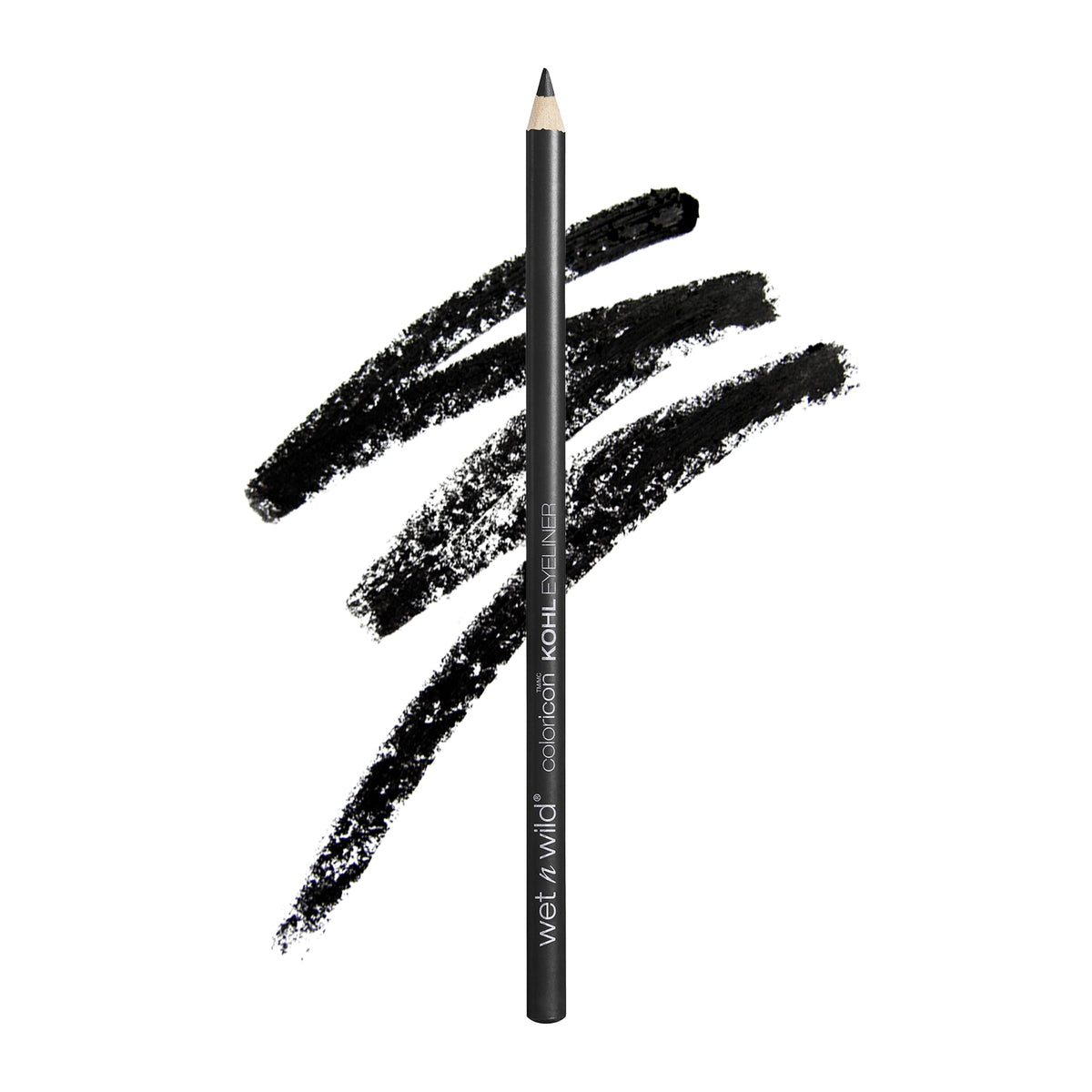 Wet N Wild Color Icon Kohl Eyeliner - Rich Black, Smooth Application, Long-Wearing, Vegan