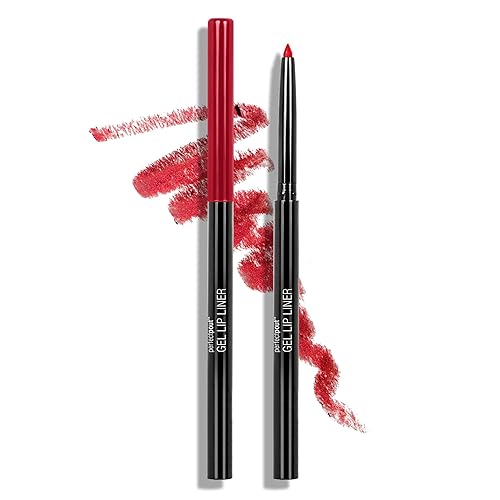 Wet N Wild Perfect Pout Matte Lip Liner Pencil - Vegan, Long Lasting, Red The Scene