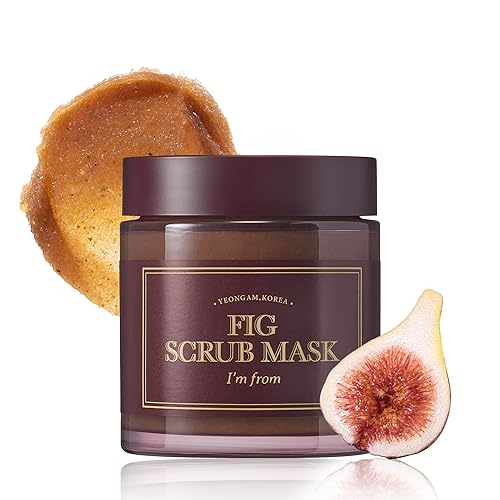 I'M From Fig Scrub Mask 120G - Exfoliating & Moisturizing Korean Organic Skin Care