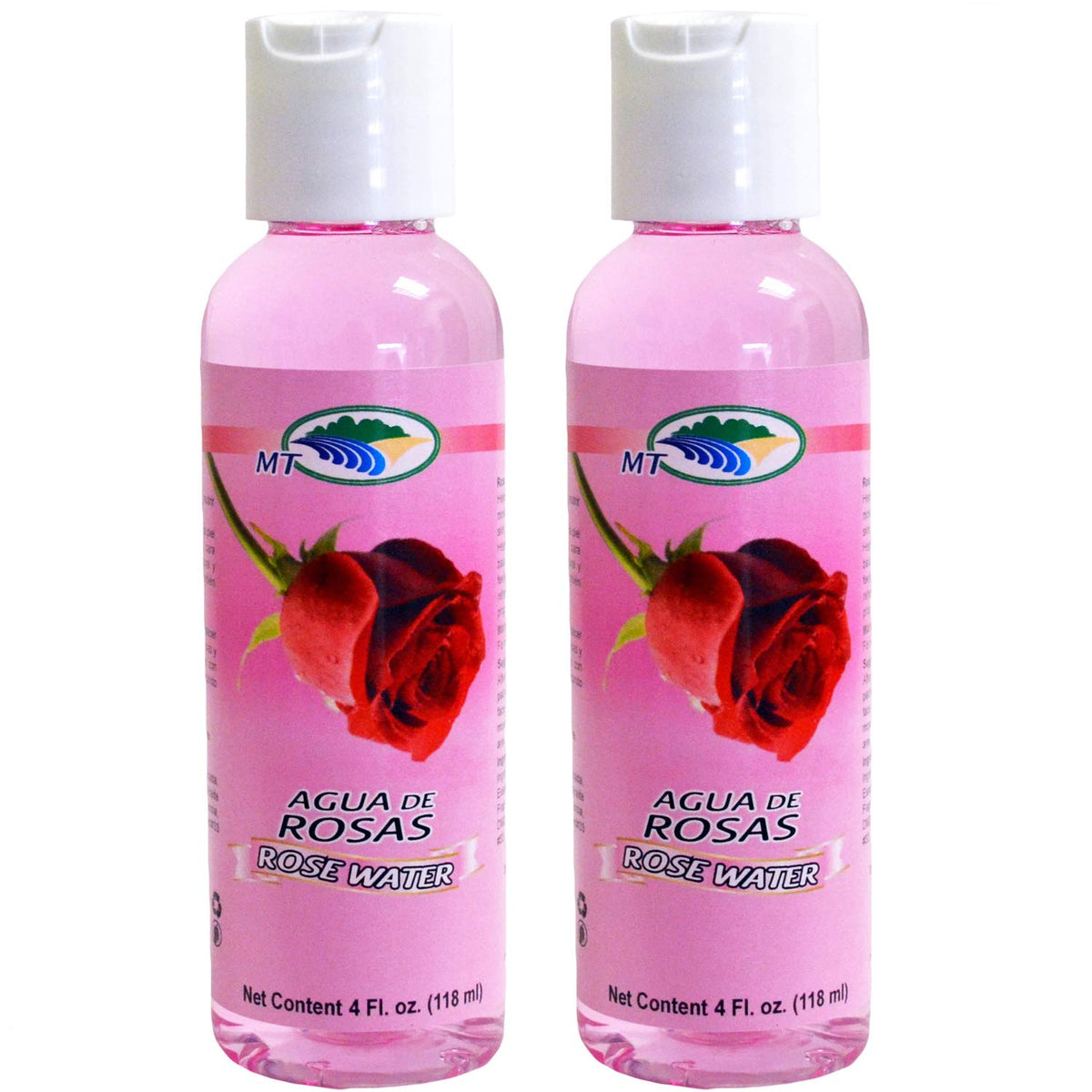 Elp Essential Agua De Rosas 4 Oz Rose Water Facial Toner, Pack Of 2, Hydrating Skincare