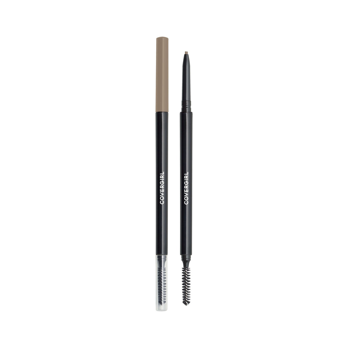 Covergirl Easy Breezy Brow Pencil - Micro-Fine Tip, Spoolie Brush, Soft Blonde, Cruelty-Free