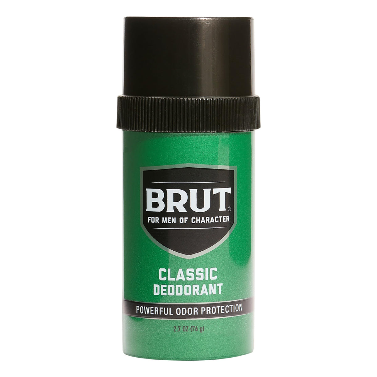 Brut Classic Round Deodorant Stick - All-Day Freshness & Powerful Odor Protection, 2.7 Oz