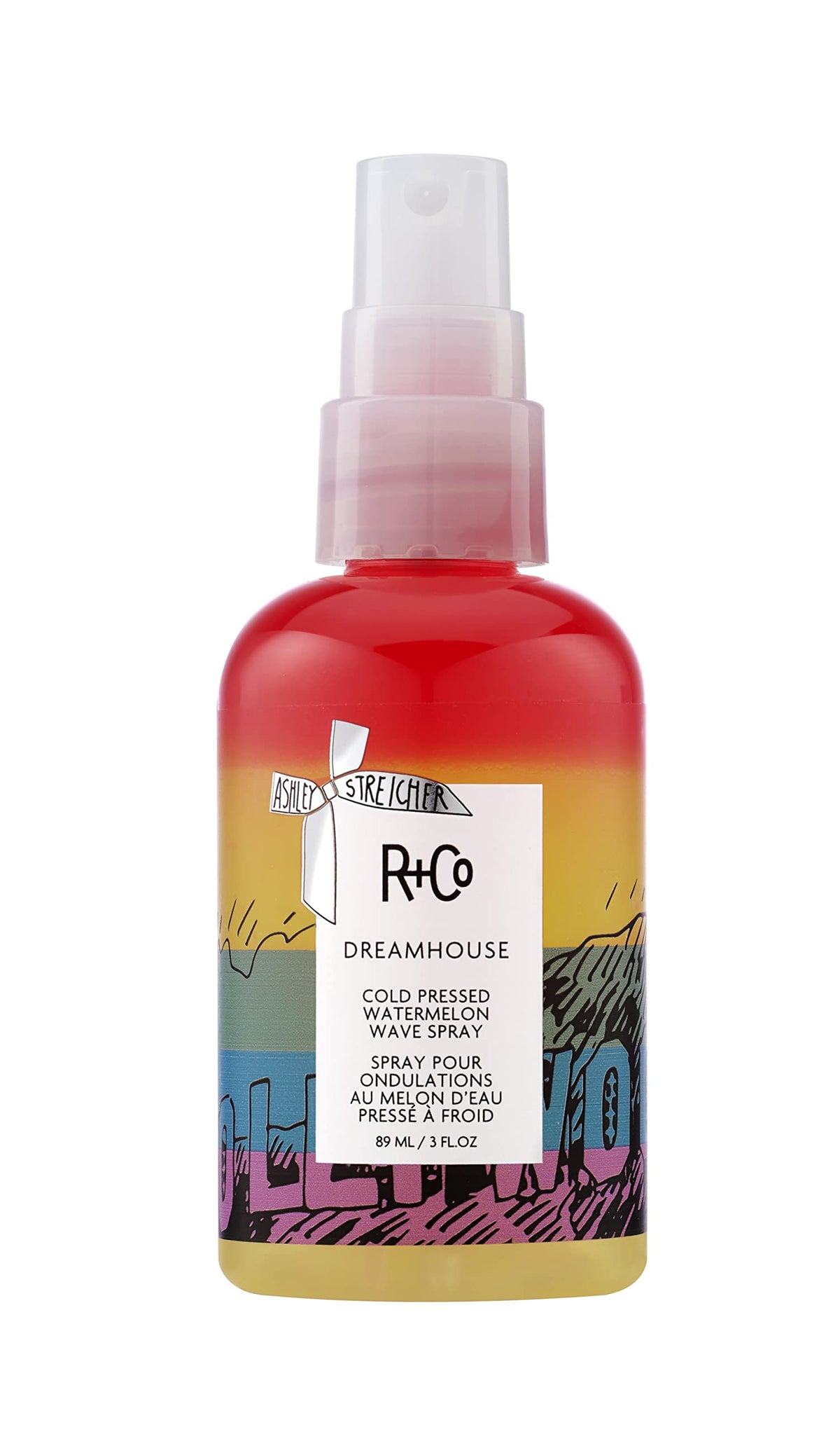 R+Co Dreamhouse Watermelon Wave Spray 3 Oz - Limited Edition Rainbow Hair Perfume