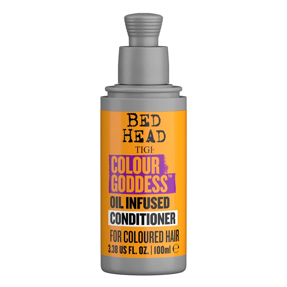 Tigi Bed Head Colour Goddess Conditioner For Coloured Hair, 3.38 Fl Oz, Orange