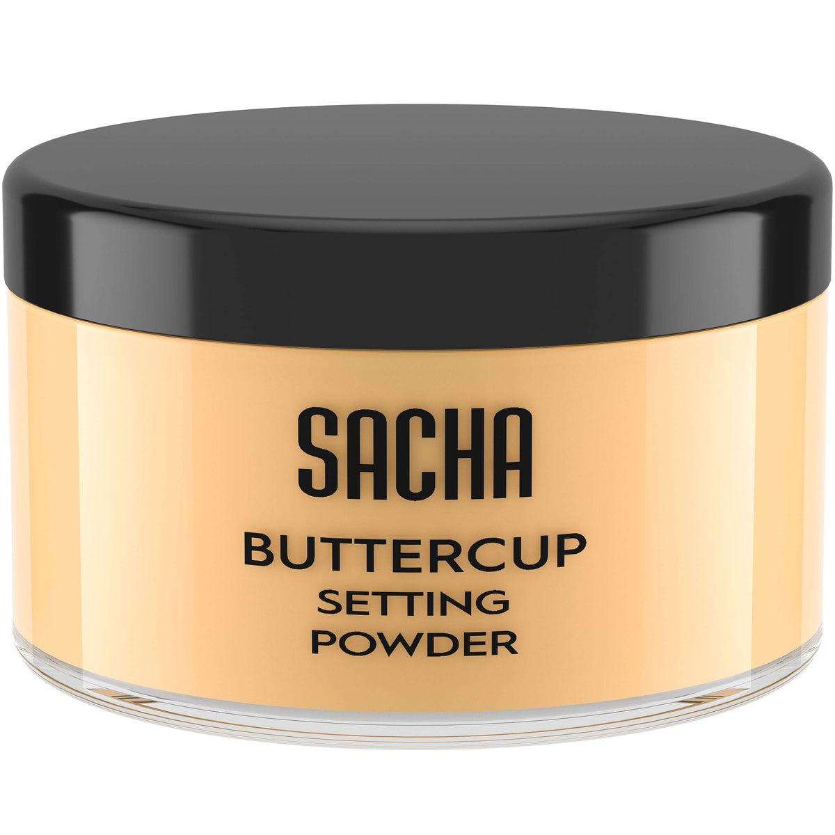 Sacha Buttercup Setting Powder 1.75 Oz - Translucent Finishing Powder For Oily Skin, Medium To Dark